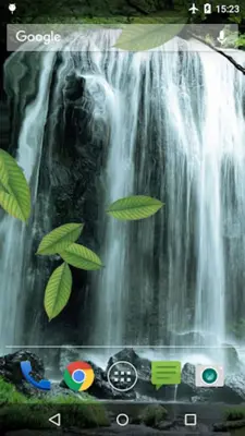 Waterfall Live Wallpaper android App screenshot 1